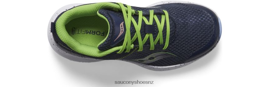 Saucony Kinvara 14 Sneaker TX0L64999 Navy/Green
