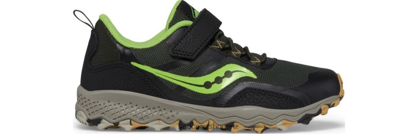 Saucony Peregrine 12 Shield A/C Sneaker TX0L64880 Black/Slime