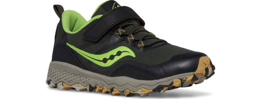 Saucony Peregrine 12 Shield A/C Sneaker TX0L64880 Black/Slime