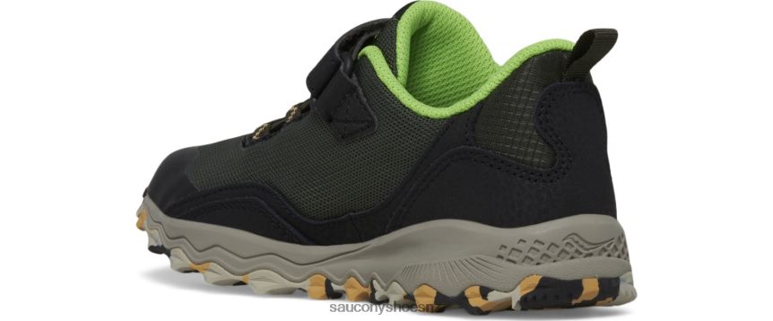 Saucony Peregrine 12 Shield A/C Sneaker TX0L64880 Black/Slime
