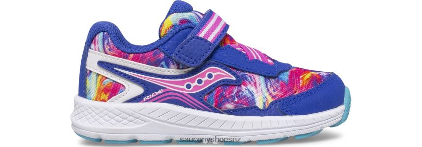 Saucony Ride 10 Jr. Sneaker TX0L64958 Blue Swirl