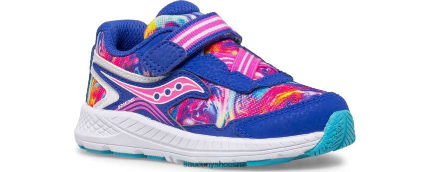 Saucony Ride 10 Jr. Sneaker TX0L64958 Blue Swirl