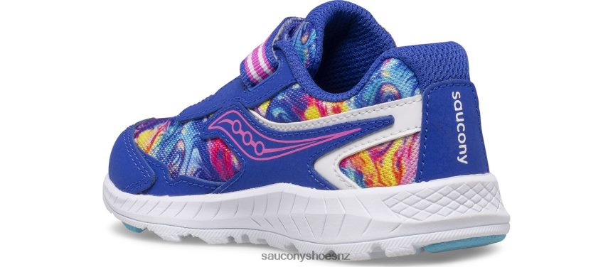 Saucony Ride 10 Jr. Sneaker TX0L64958 Blue Swirl