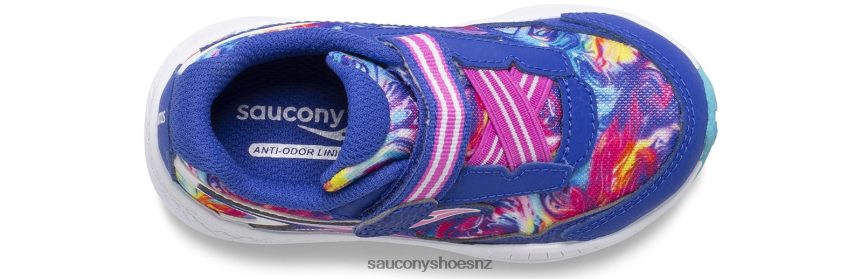 Saucony Ride 10 Jr. Sneaker TX0L64958 Blue Swirl