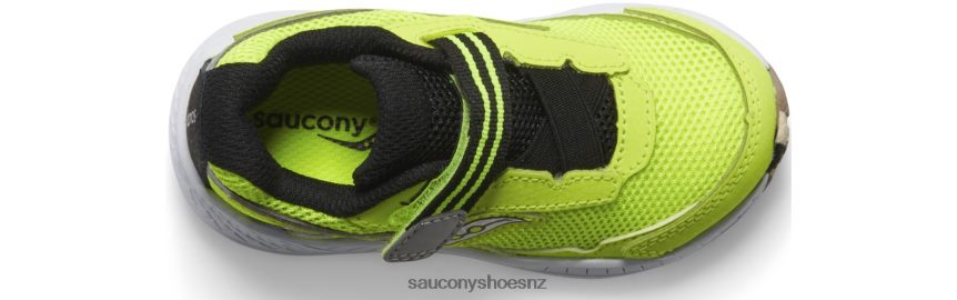 Saucony Ride 10 Jr. Sneaker TX0L64960 Citron/Black
