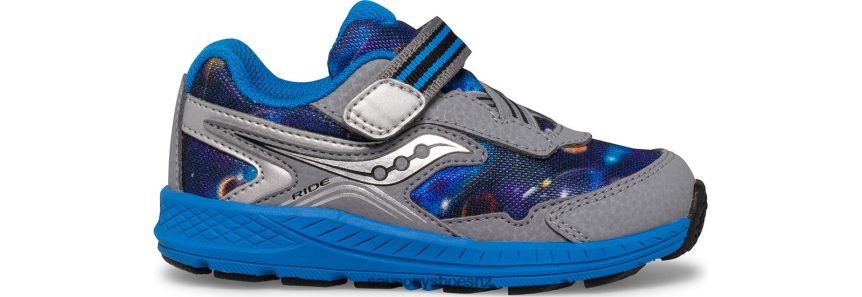 Saucony Ride 10 Jr. Sneaker TX0L64962 Grey/Blue/Space