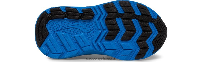 Saucony Ride 10 Jr. Sneaker TX0L64962 Grey/Blue/Space