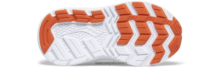 Saucony Ride 10 Jr. Sneaker TX0L64963 Grey/Orange
