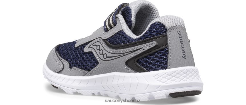 Saucony Ride 10 Jr. Sneaker TX0L64965 Navy/Grey