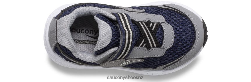 Saucony Ride 10 Jr. Sneaker TX0L64965 Navy/Grey