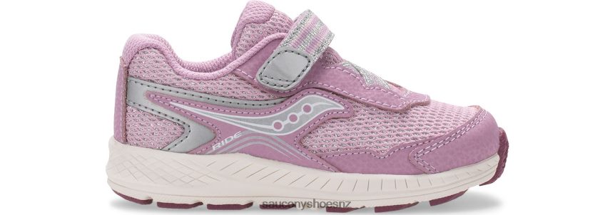 Saucony Ride 10 Jr. Sneaker TX0L64967 Pink Metallic