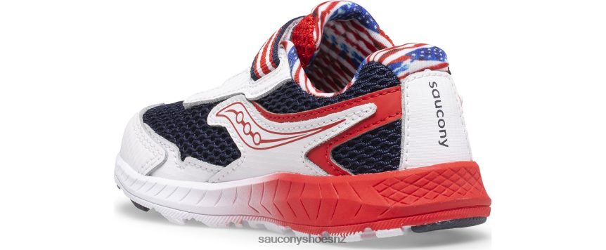 Saucony Ride 10 Jr. Sneaker TX0L64969 Red/White/Blue