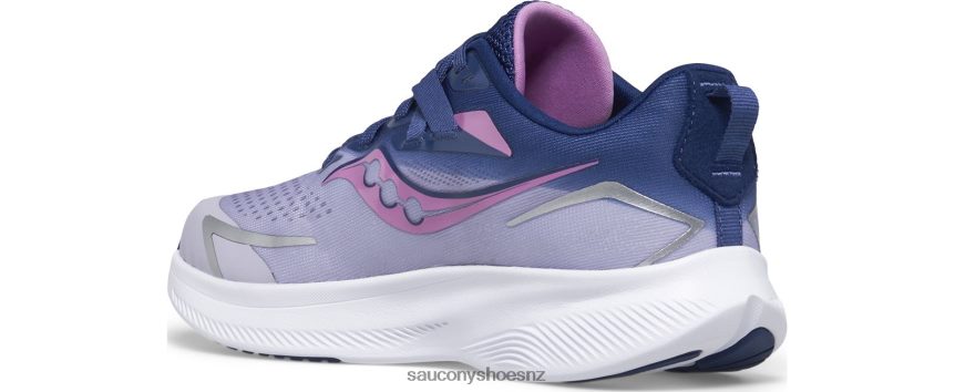Saucony Ride 15 Sneaker TX0L641033 Mauve/Indigo