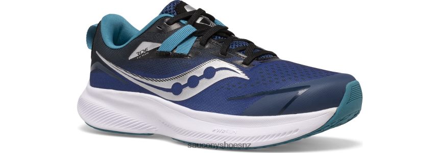 Saucony Ride 15 Sneaker TX0L641038 Twilight/Black