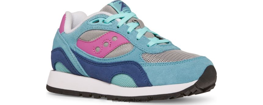 Saucony Shadow 6000 Sneaker TX0L641025 Aqua/Berry