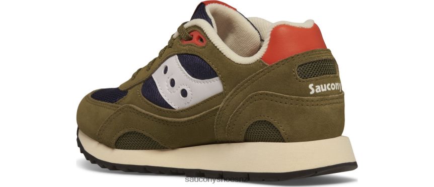 Saucony Shadow 6000 Sneaker TX0L641030 Olive/Navy/Orange