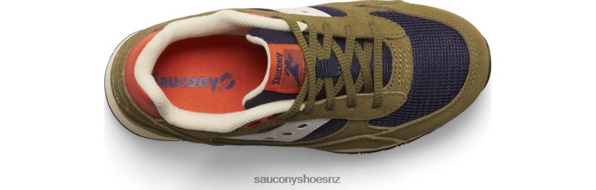 Saucony Shadow 6000 Sneaker TX0L641030 Olive/Navy/Orange