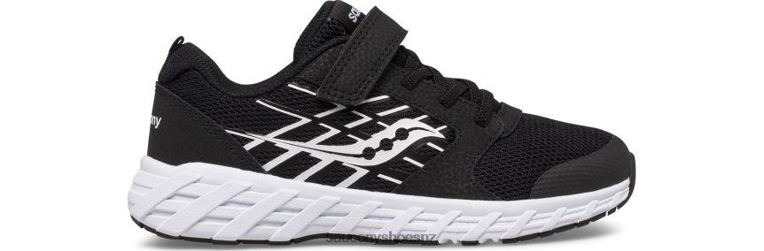 Saucony Wind 2.0 A/C Sneaker TX0L64871 Black/White