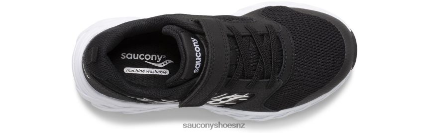 Saucony Wind 2.0 A/C Sneaker TX0L64871 Black/White
