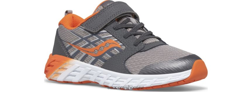 Saucony Wind 2.0 A/C Sneaker TX0L64872 Grey/Orange