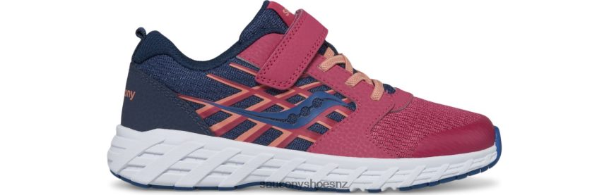 Saucony Wind 2.0 A/C Sneaker TX0L64873 Navy/Berry