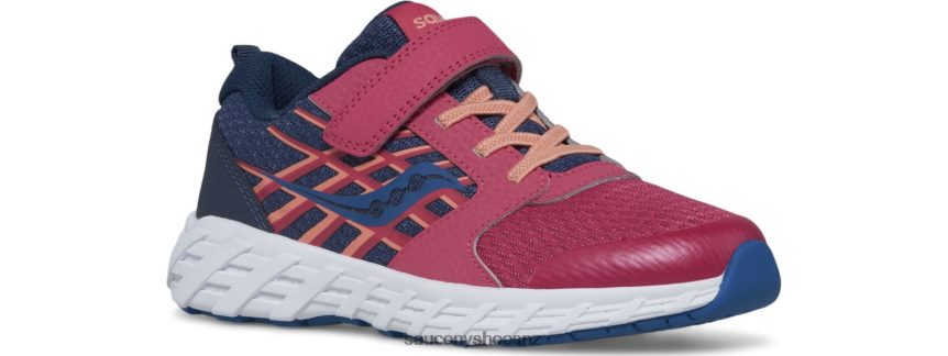 Saucony Wind 2.0 A/C Sneaker TX0L64873 Navy/Berry
