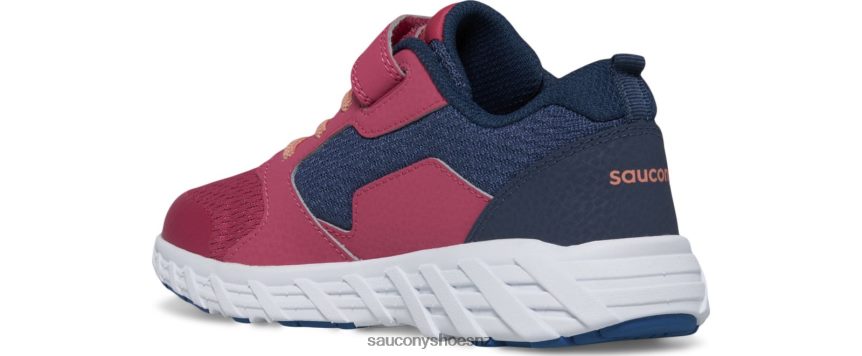 Saucony Wind 2.0 A/C Sneaker TX0L64873 Navy/Berry