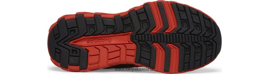 Saucony Wind 2.0 A/C Sneaker TX0L64875 Neon/Black/Red