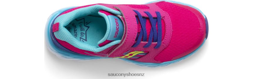 Saucony Wind 2.0 A/C Sneaker TX0L64876 Pink/Blue/Green