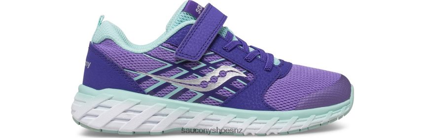 Saucony Wind 2.0 A/C Sneaker TX0L64877 Purple