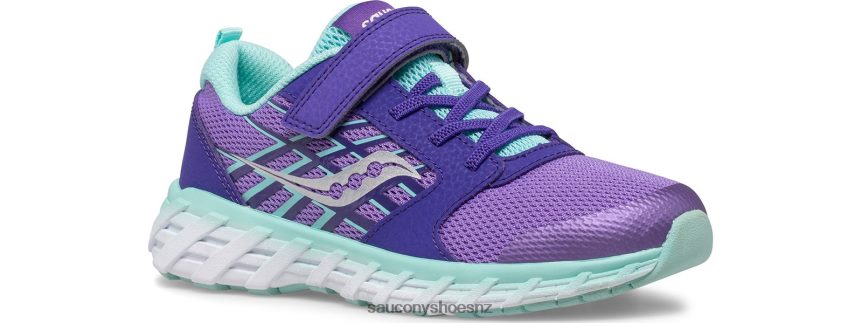Saucony Wind 2.0 A/C Sneaker TX0L64877 Purple