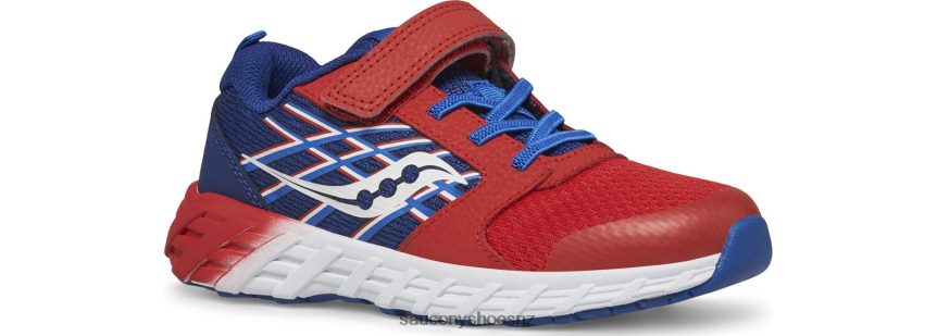 Saucony Wind 2.0 A/C Sneaker TX0L64878 Red/Blue