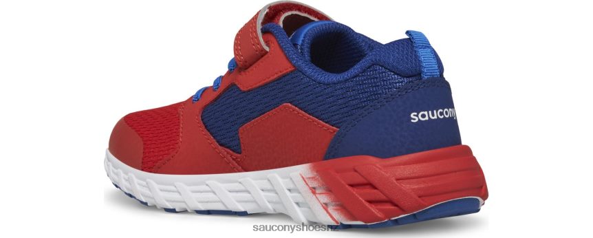 Saucony Wind 2.0 A/C Sneaker TX0L64878 Red/Blue