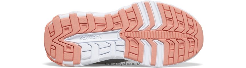 Saucony Wind 2.0 Lace Sneaker TX0L64939 Grey/Coral