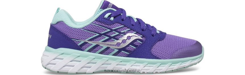 Saucony Wind 2.0 Lace Sneaker TX0L64944 Purple