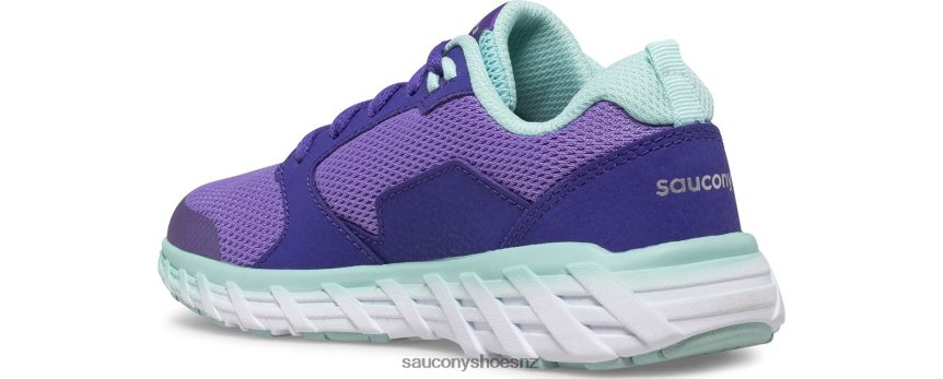 Saucony Wind 2.0 Lace Sneaker TX0L64944 Purple