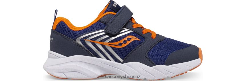 Saucony Wind FST A/C Sneaker TX0L64868 Navy/Orange