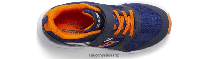Saucony Wind FST A/C Sneaker TX0L64868 Navy/Orange