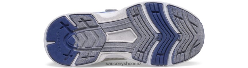 Saucony Wind FST A/C Sneaker TX0L64869 Silver/Blue/Pink