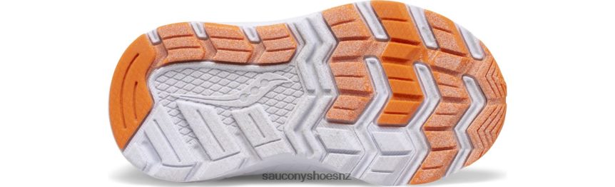 Saucony Wind FST Jr. Sneaker TX0L64910 Navy/Orange