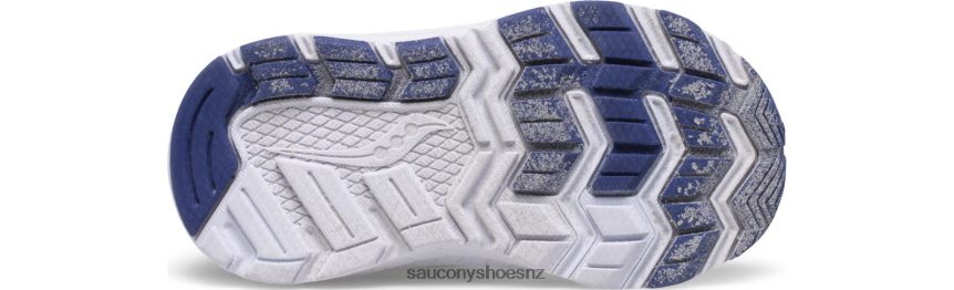 Saucony Wind FST Jr. Sneaker TX0L64911 Silver/Blue/Pink