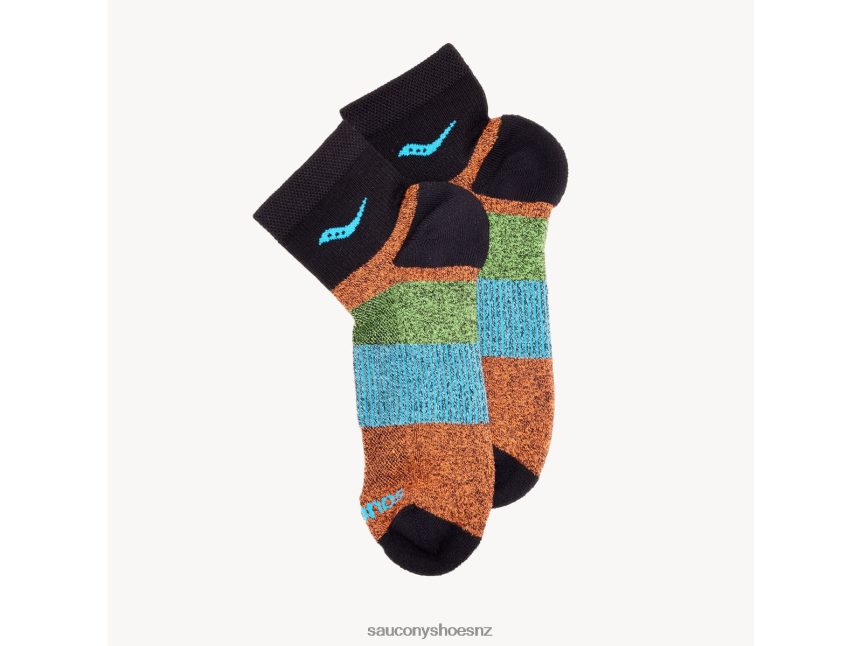 Saucony Inferno Quarter 3-Pack Socks TX0L64483 Bright Future