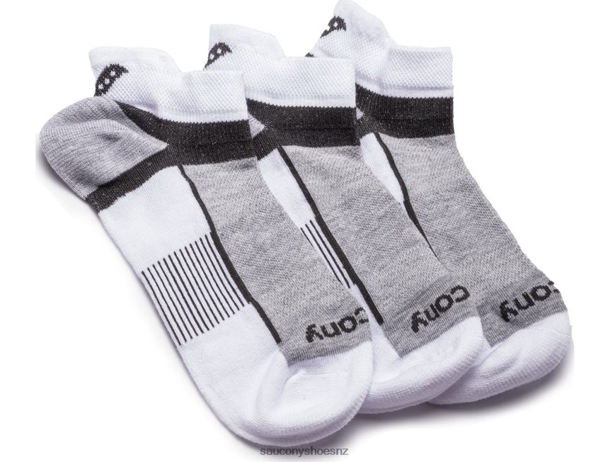 Saucony Inferno Quarter 3-Pack Socks TX0L64484 White
