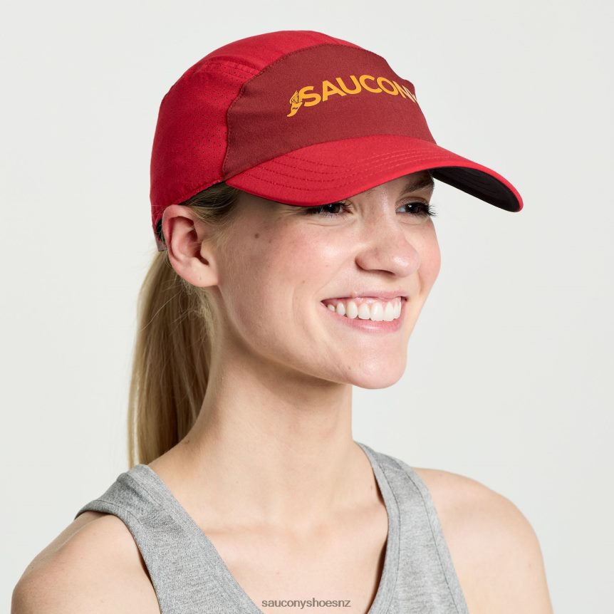 Saucony Outpace Hat TX0L64451 Poppy