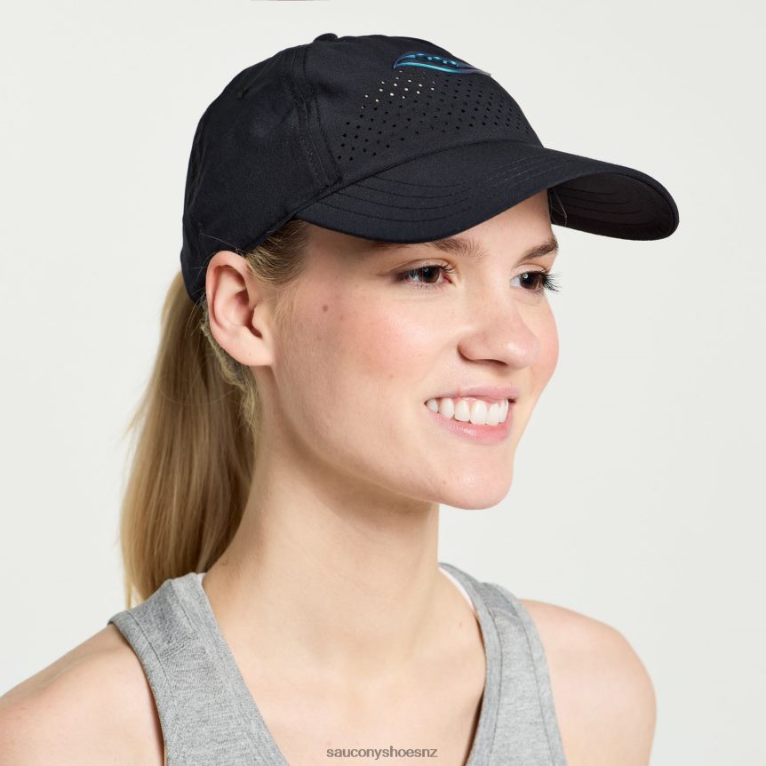 Saucony Outpace Petite Hat TX0L64443 Black