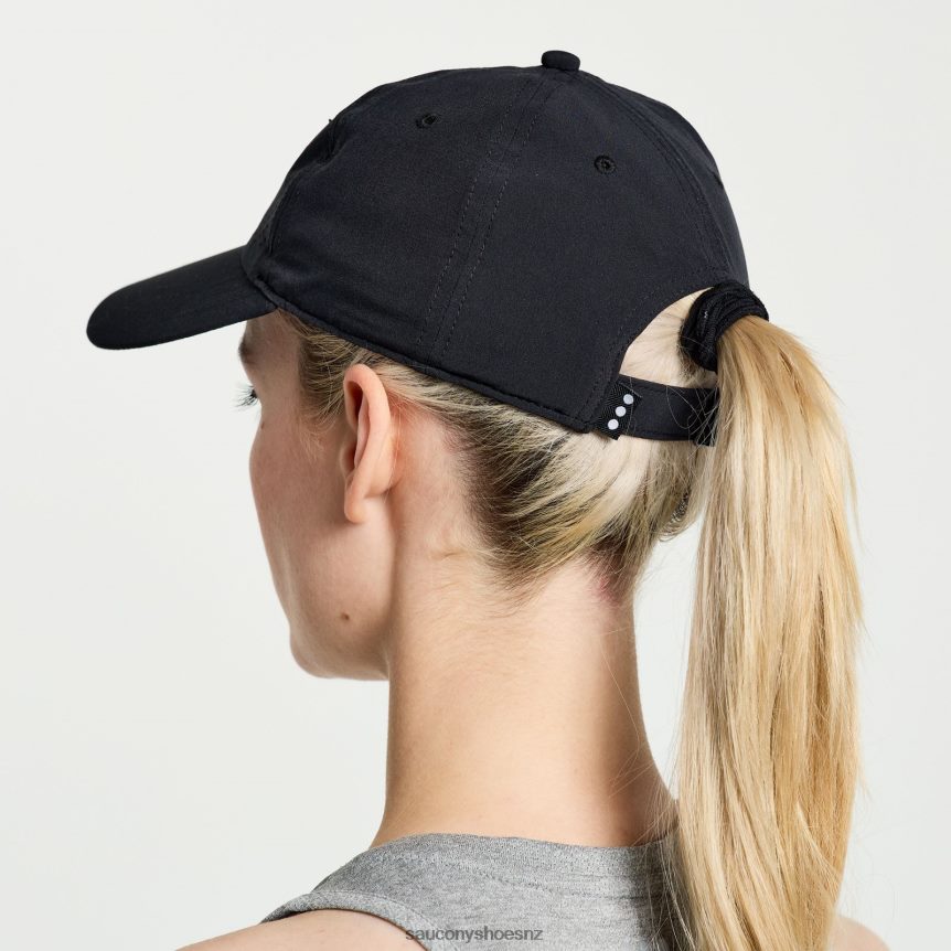 Saucony Outpace Petite Hat TX0L64443 Black