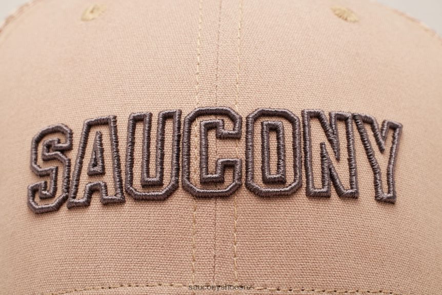 Saucony Trucker Hat TX0L64465 Pewter Graphic