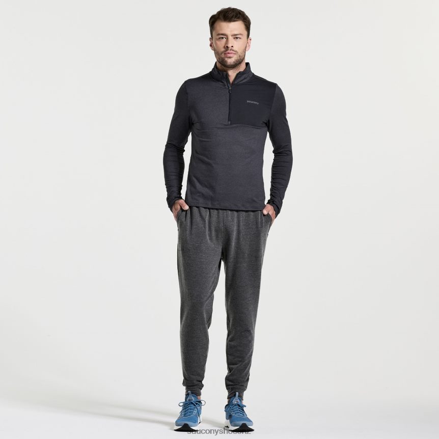 Saucony Boston Pant TX0L64411 Black Heather
