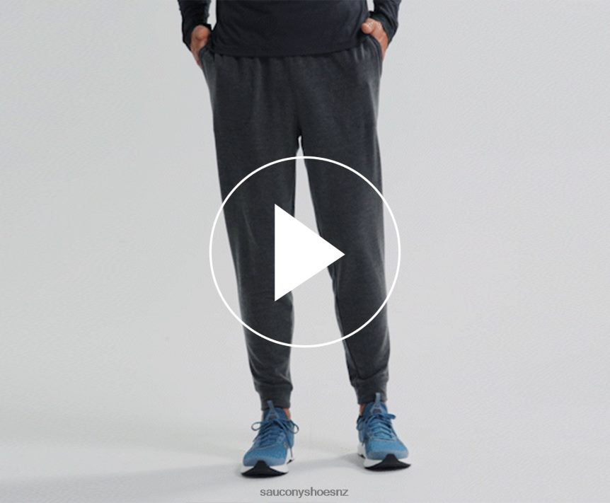 Saucony Boston Pant TX0L64411 Black Heather