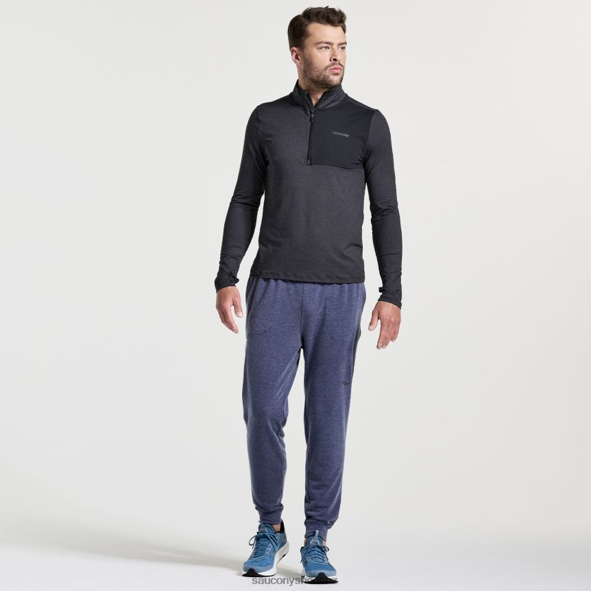Saucony Boston Pant TX0L64413 Sodalite Heather
